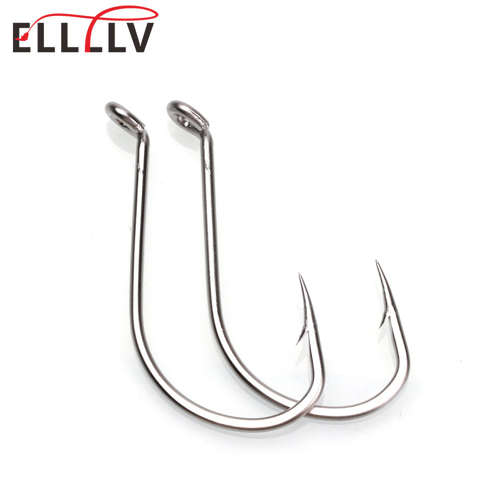 Fishing Hook Assortment - Ellllv الفولاذ المقاوم للصدأ الأخطبوط هوك