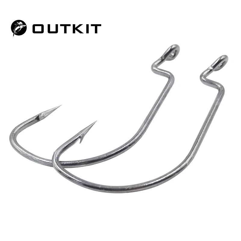 OUTKIT 10 قطعة/الوحدة عالية ال - مراجعة Fishing Hook Assortment وسعره