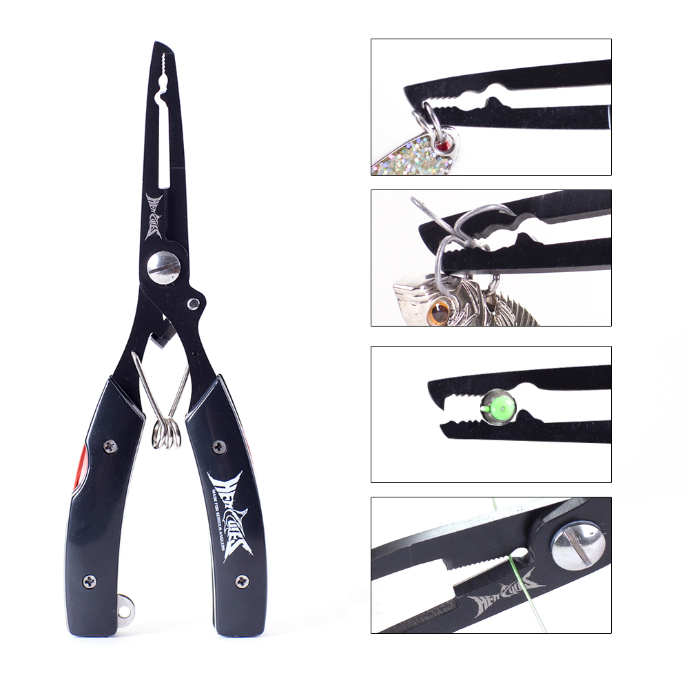 كماشة صيد هيركوليس مع غطاء وحب - مراجعة Fishing Hook Sharpener وسعره